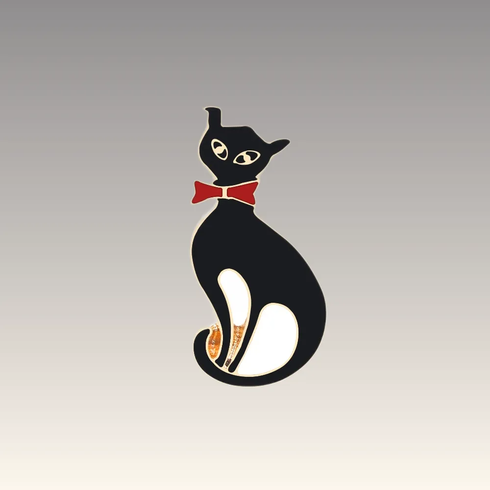 Découvrez le Pin's Animaux - Arty Chat Elegant, un accessoire unique pour les amoureux des chats. Achetez-le maintenant pour ajouter une touche d'élégance à votre style !