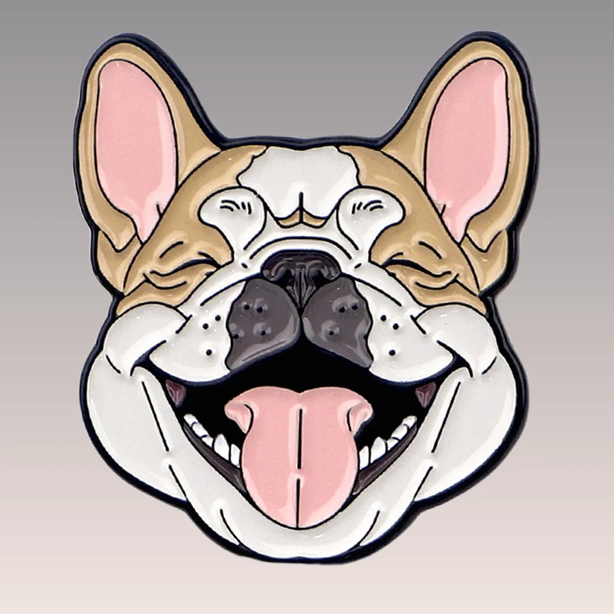 Découvrez notre Pin's Animaux - Bulldog, l'accessoire parfait pour tout amateur de chiens. Commandez maintenant et ajoutez une touche animée à votre collection !