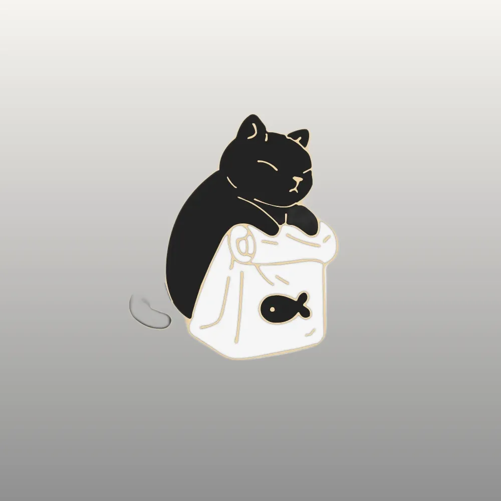 Découvrez le Pin's Animaux - Catfish Noir, un accessoire tendance pour les amoureux des animaux. Idéal pour personnaliser vos vêtements ou sacs ! Commandez-le dès maintenant.