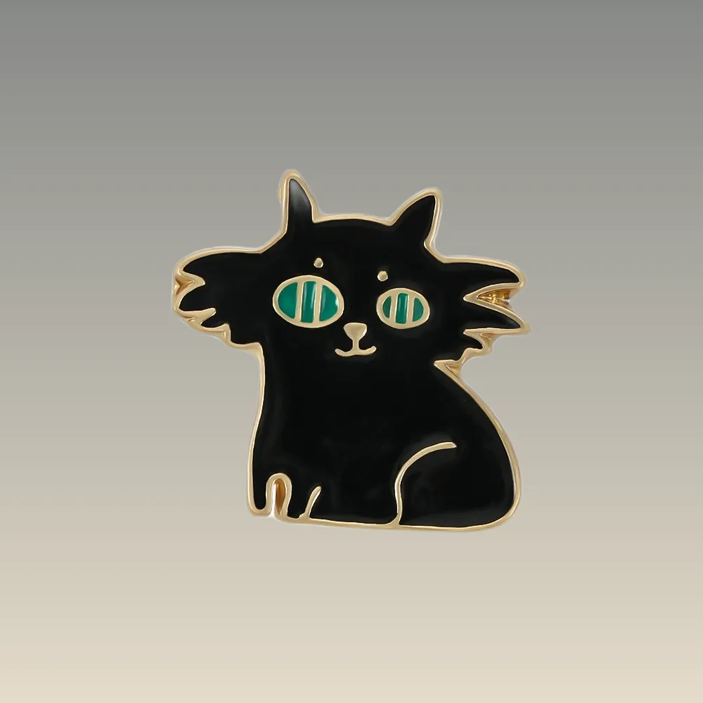 Découvrez notre Pin's Animaux - Chat à Lunettes, un accessoire tendance pour exprimer votre passion des animaux tout en ajoutant une touche d'originalité à votre style. Commandez dès maintenant !