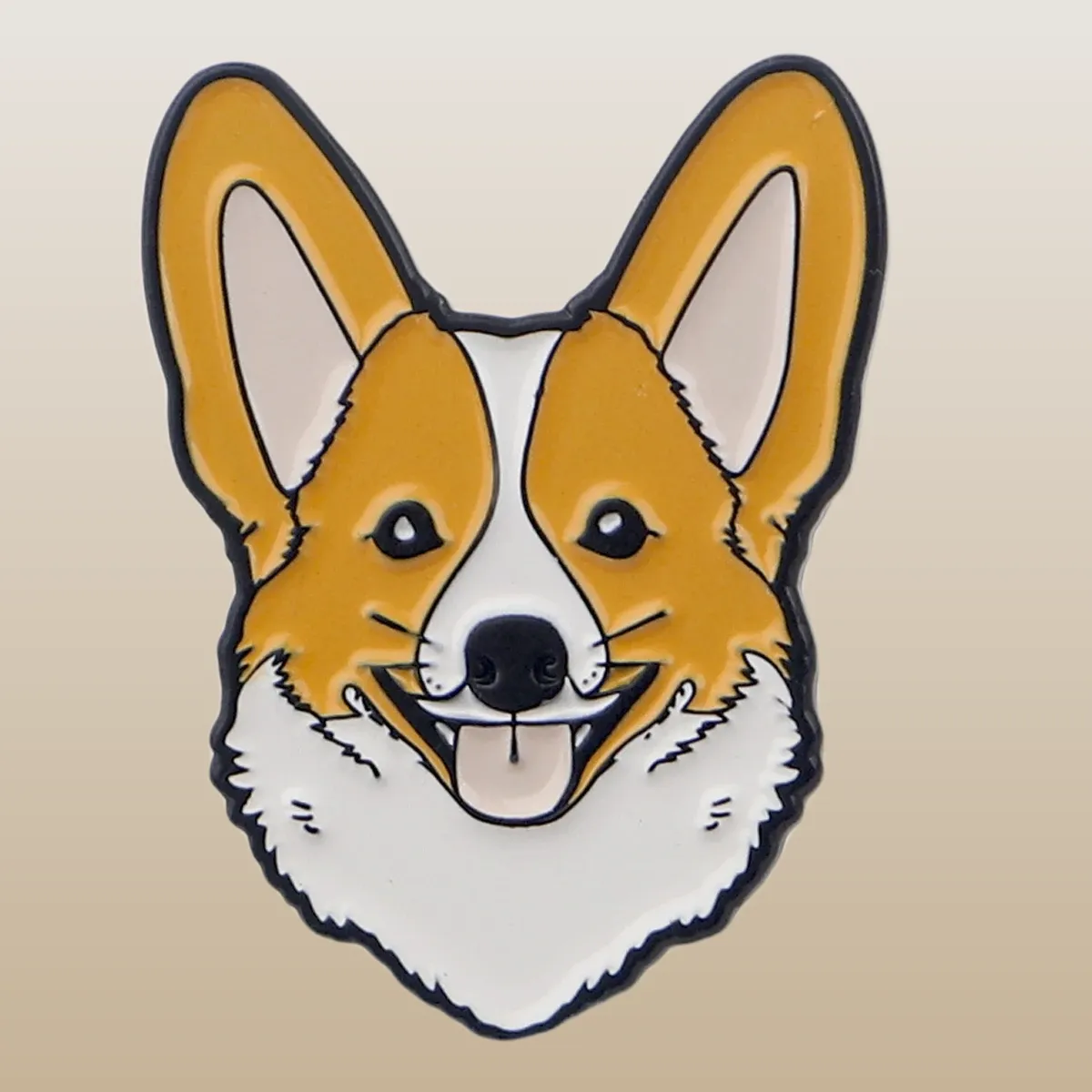 Achetez le Pin's Animaux - Chien Roux pour ajouter une touche originale à votre collection !