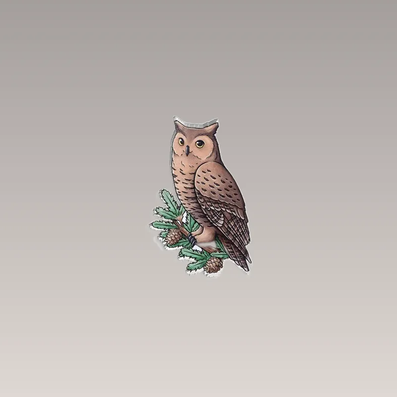 Découvrez notre adorable Pin's Animaux - Hibou, l'accessoire parfait pour ajouter une touche de charme à votre tenue. Commandez le vôtre dès aujourd'hui !