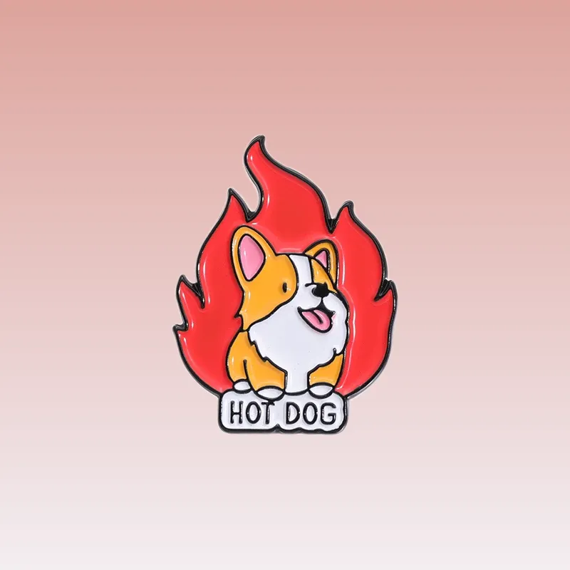Découvrez notre Pin's Animaux - Hot Dog, l'accessoire parfait pour personnaliser votre style ! Commandez-le dès maintenant !