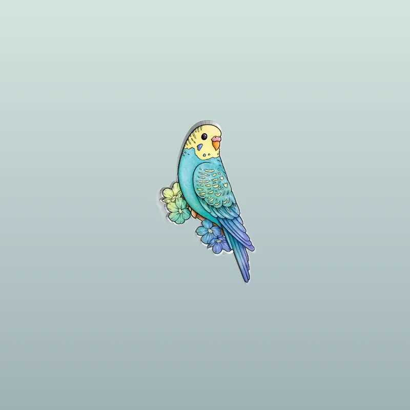 Découvrez notre Pin's Animaux - Perruche Bleue, un accessoire unique pour afficher votre passion pour les animaux. Commandez-le dès maintenant !