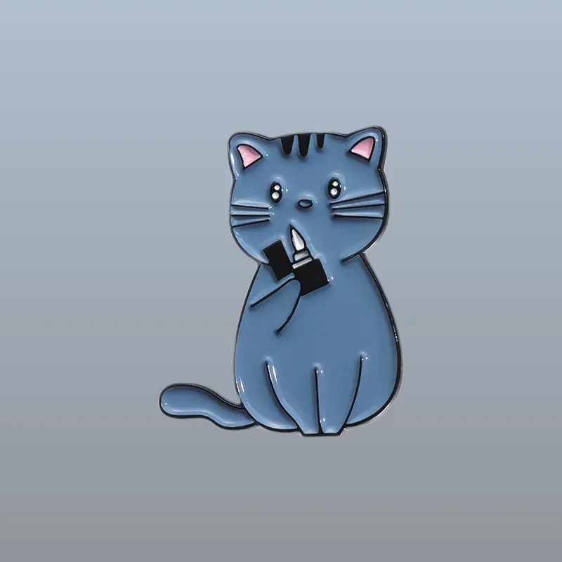 Découvrez le Pin's Animaux - Pyrochat, un accessoire unique pour afficher votre passion des chats. Ajoutez-le à votre collection dès maintenant !