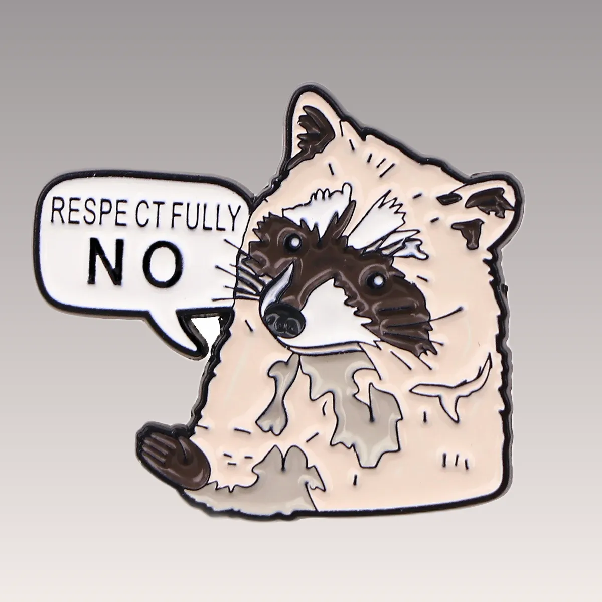 Découvrez nos Pin's Animaux - Respectueusement Non, des accessoires uniques pour exprimer votre style tout en respectant l'éthique. Achetez maintenant !