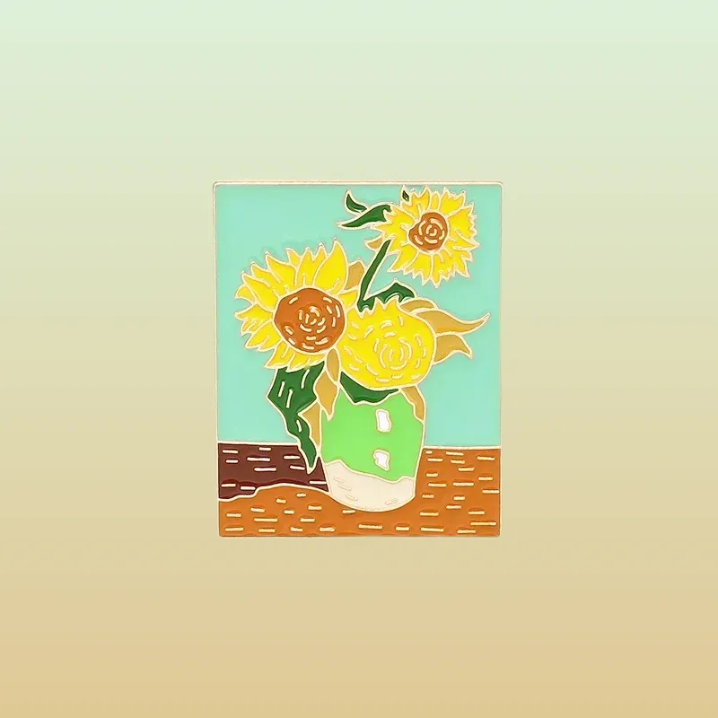 Découvrez Pin's Arty - Les Tournesols, un accessoire unique pour sublimer votre style. Achetez le vôtre dès maintenant et ajoutez une touche artistique à votre collection !