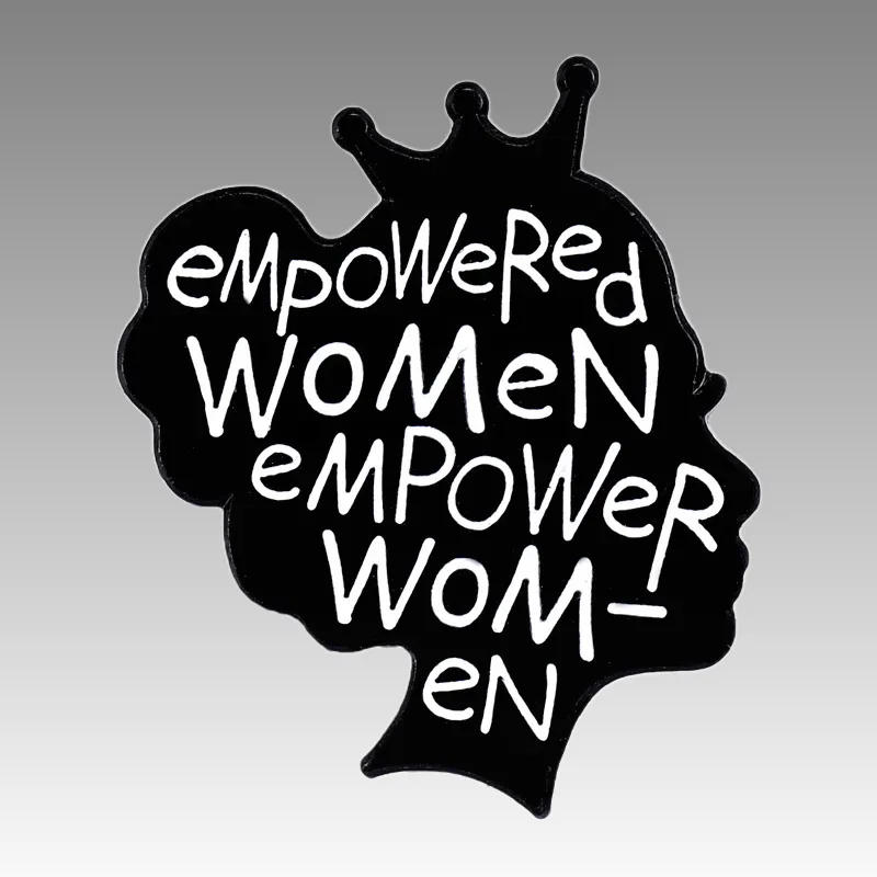 Découvrez nos pins Féministe - Empowered Women pour afficher votre engagement et votre style unique. Achetez maintenant et montrez votre soutien à l'égalité !