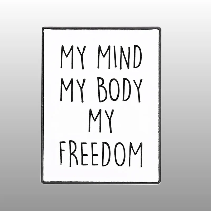 Découvrez nos pins Féministe - Mind Body Freedom, des accessoires uniques pour exprimer votre engagement. Commandez dès maintenant et affichez fièrement vos valeurs !