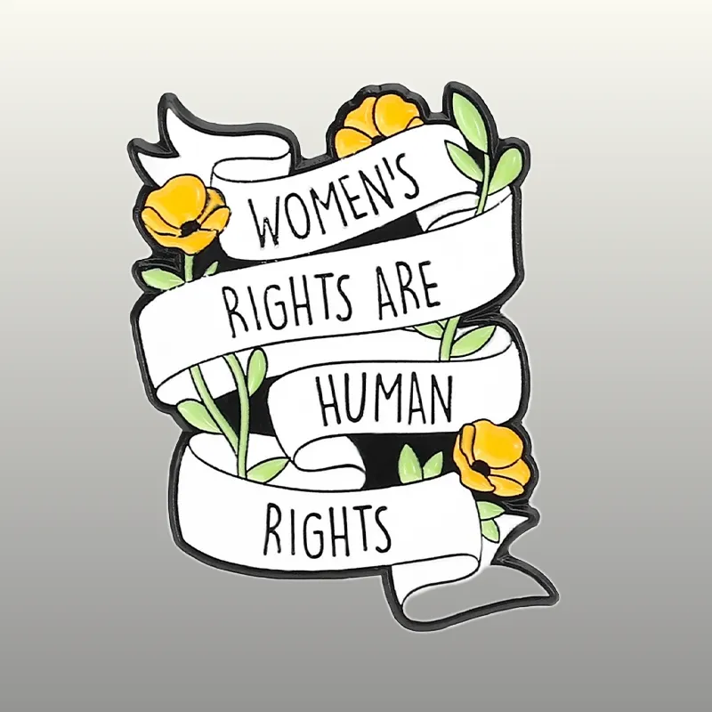 Découvrez nos pins Féministe - Women's Rights, l'accessoire parfait pour affirmer votre engagement en faveur des droits des femmes. Commandez dès maintenant et faites passer le message !