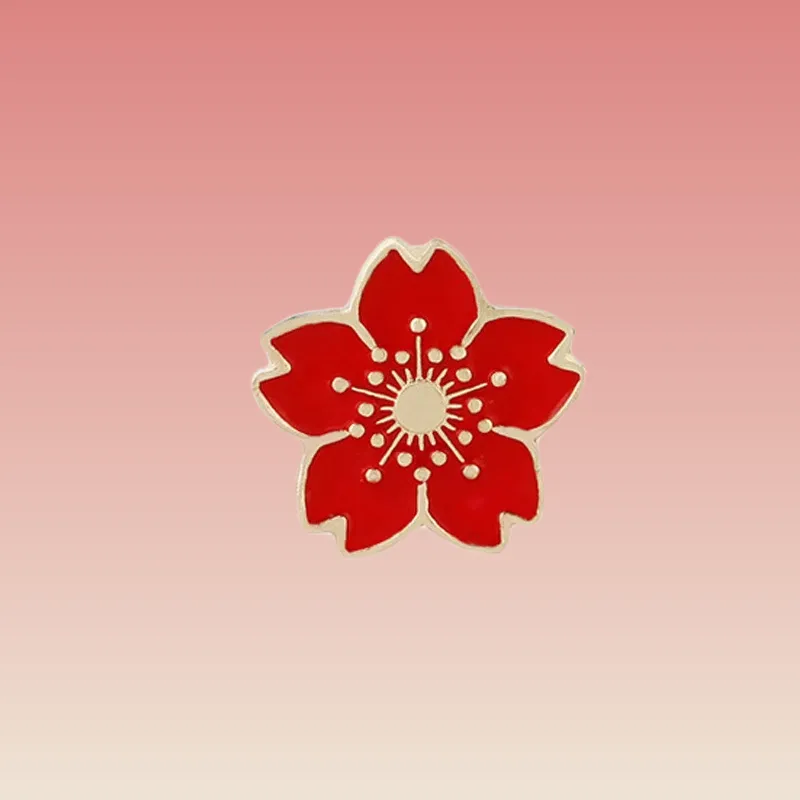 Achetez nos élégants pins Fleurs - Myosotis Rouge pour ajouter une touche florale à votre tenue. Idéal pour les amoureux de la nature!