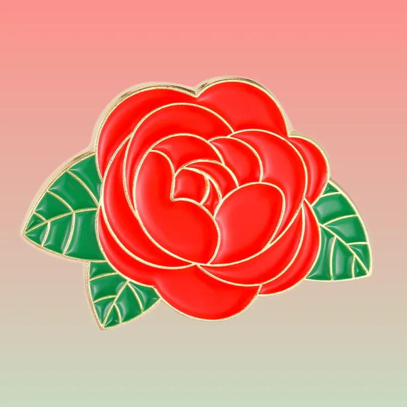 Découvrez nos pins Fleurs - Rose Rouge, l'accessoire parfait pour ajouter une touche de charme à votre style. Achetez maintenant et embellissez votre look !