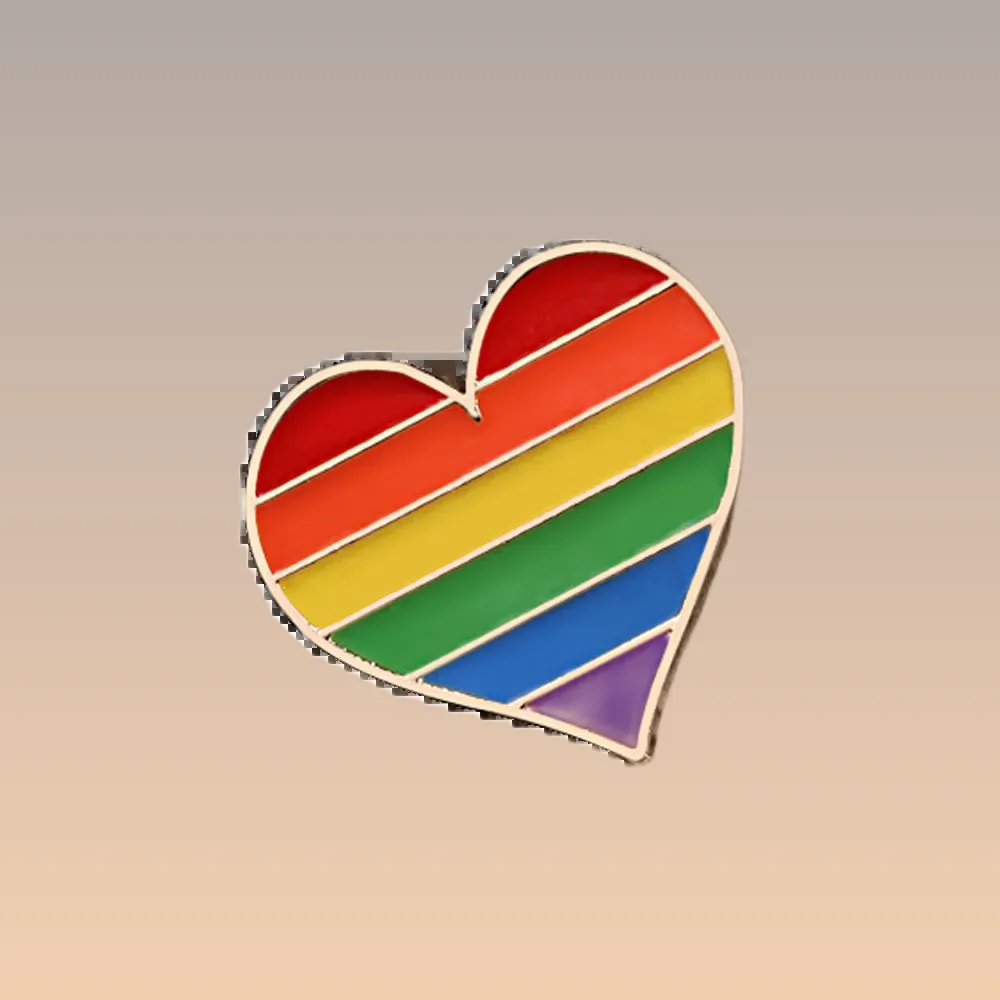 Découvrez nos pins LGBT - Pride Cœur #3, l'accessoire parfait pour exprimer votre soutien et célébrer la diversité. Commandez maintenant pour ajouter une touche colorée à votre style !