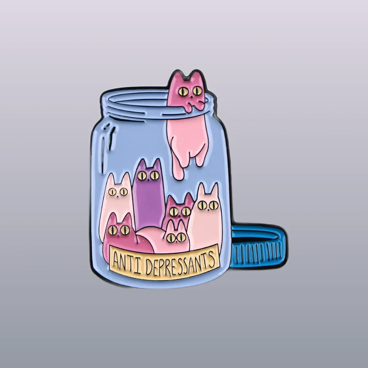 Découvrez Pin's Original - Miaou #2, le pin's tendance qui personnalisera vos tenues ! Commandez-le dès maintenant pour ajouter une touche unique à votre style !