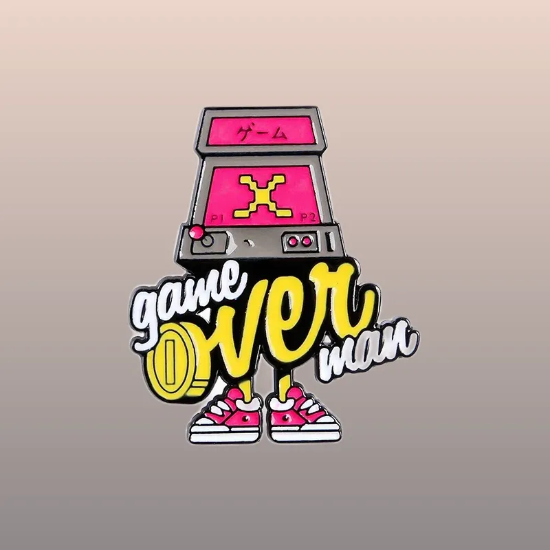 Découvrez nos pins Retro Gaming Game Over pour compléter votre collection ! Achetez dès maintenant et affichez votre passion pour les jeux rétro avec style.