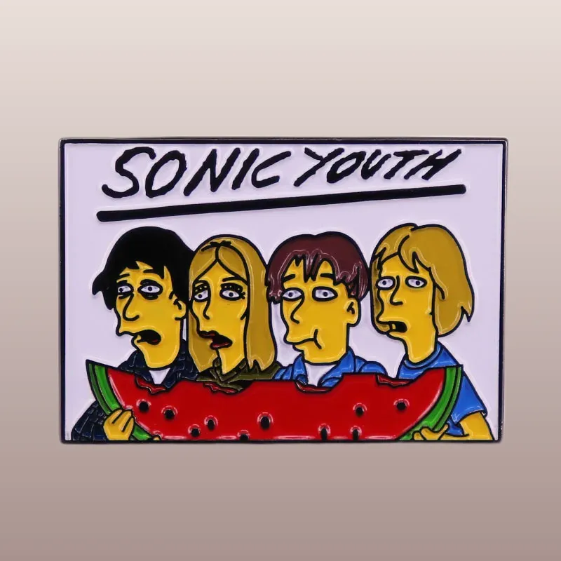 Découvrez nos pins Vintage Sonic Youth pour ajouter une touche unique à votre style. Commandez maintenant pour exprimer votre passion pour le rock !